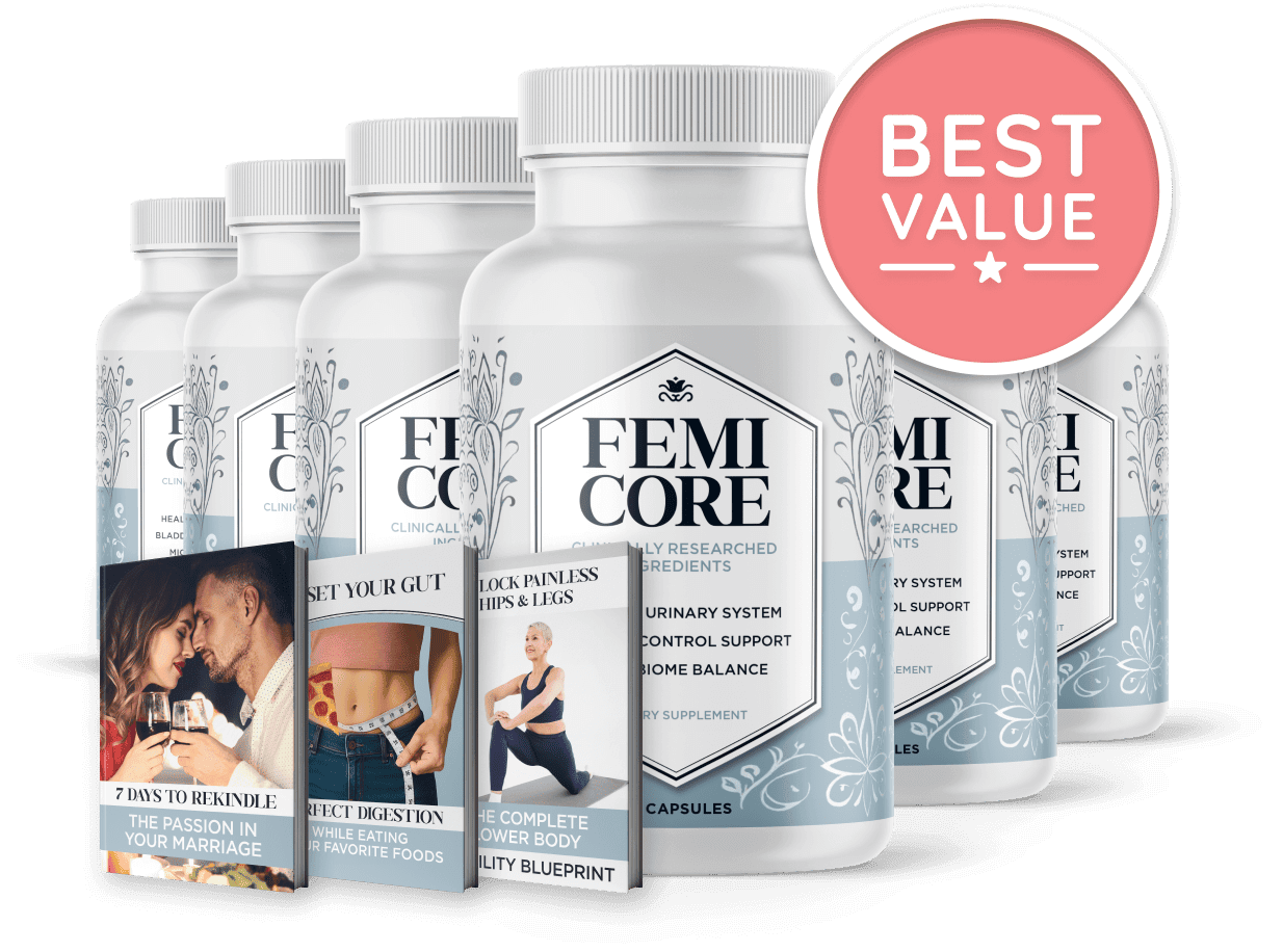FemiCore 6 bottle package