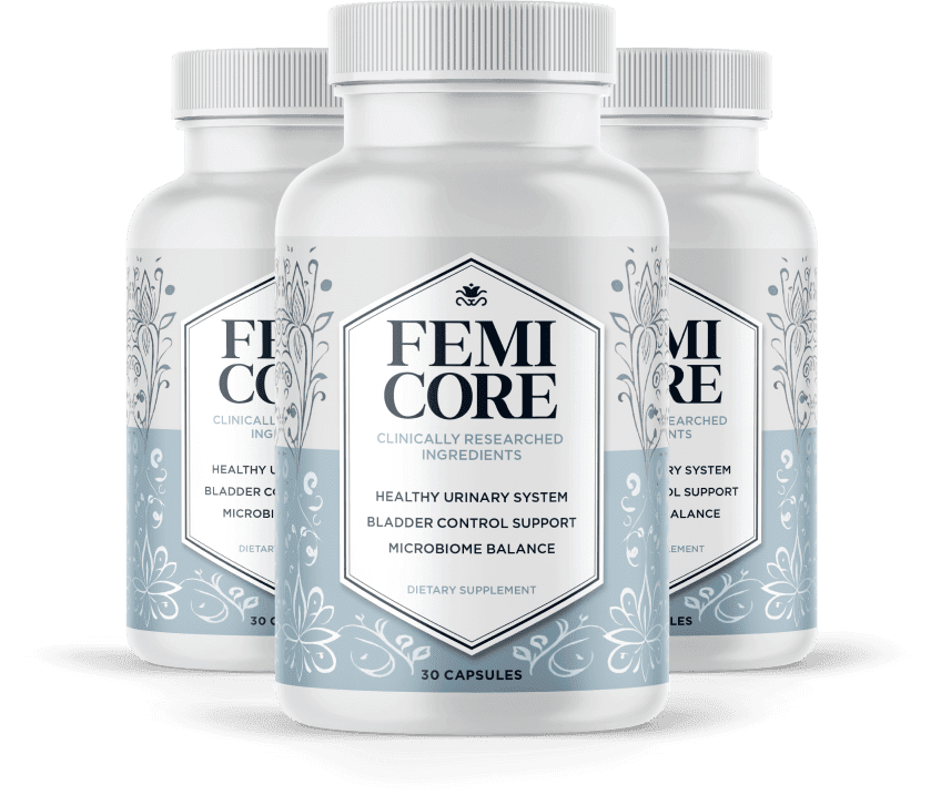 FemiCore 3 bottle package